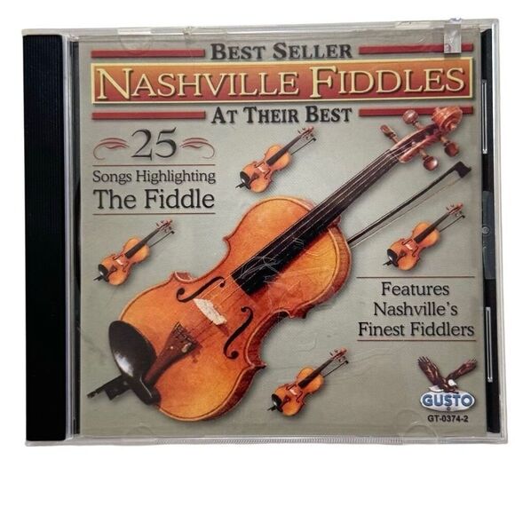 NASHVILLE FIDDLES - AT THEIR BEST: 25 SONGS ( CD, 2005, King Records ) - Picture 1 of 4